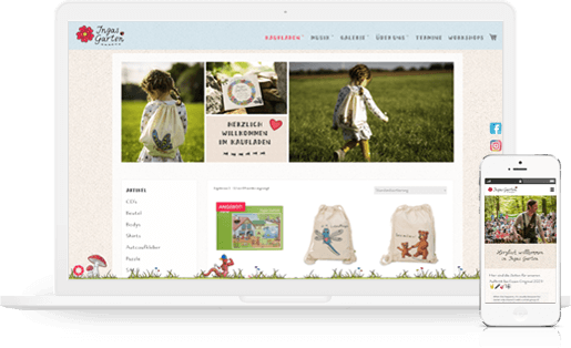 mediadesign linke - Webdesign Essen - Projekt: dein Stoffmarkt